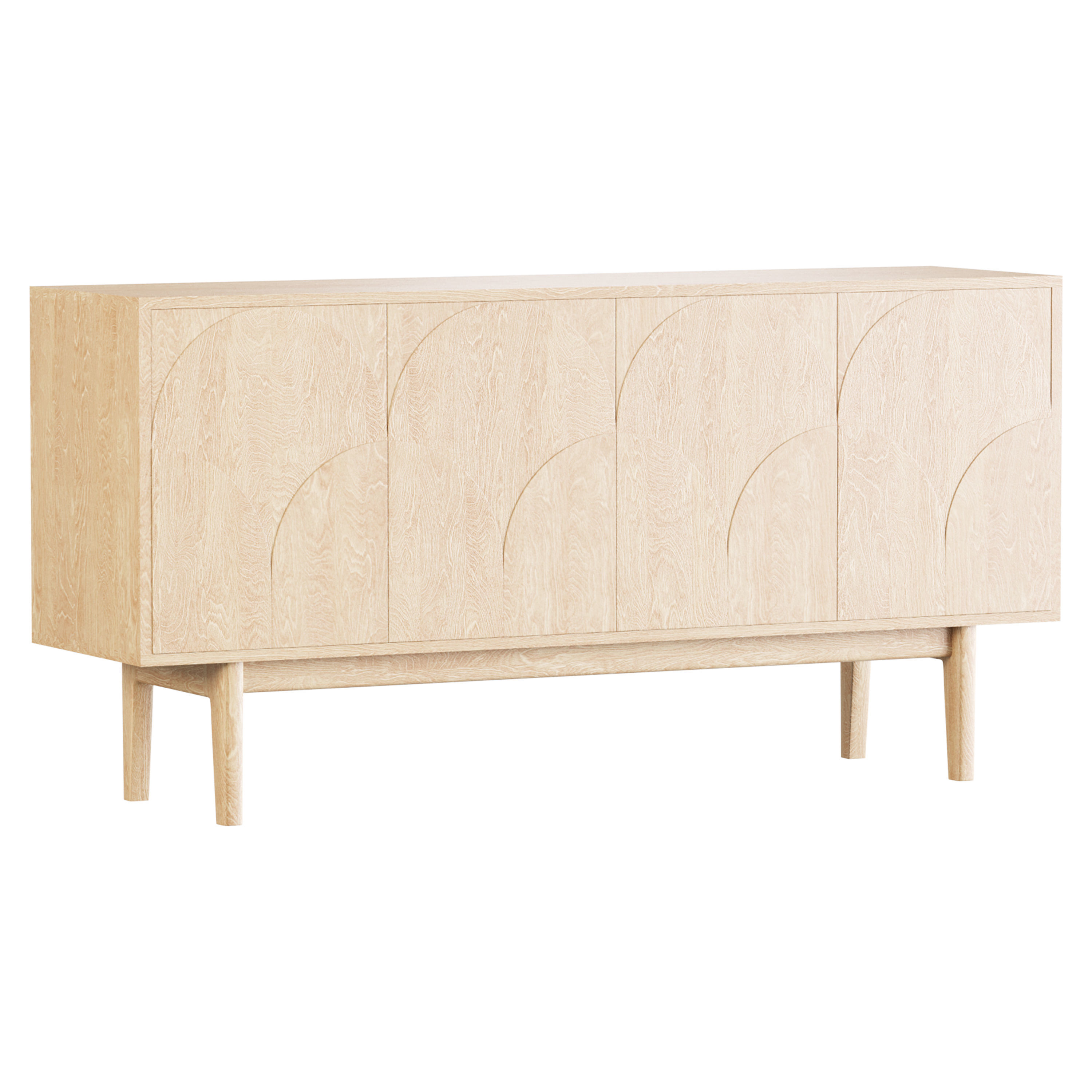 Ercol Amalfi Sideboard 3D model_1