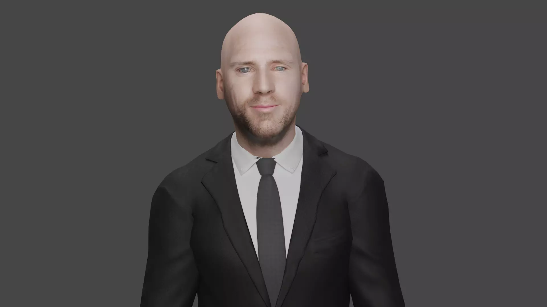 Jhonny Sins Mid-Poly Character Low-poly 3D model
