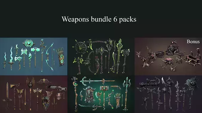 Fantasy weapons collection 