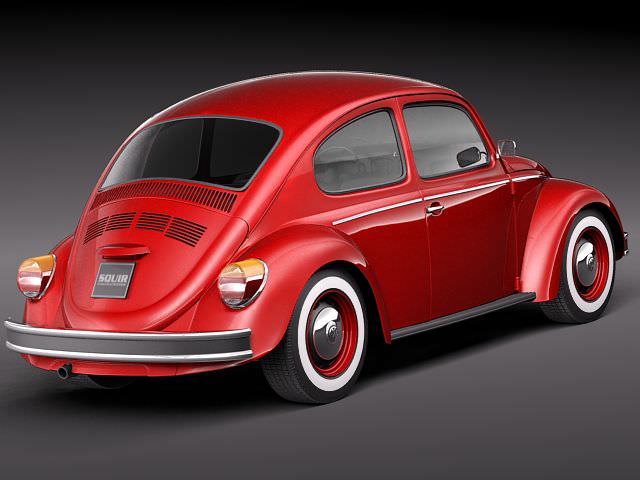 Volkswagen Beetle 1980 Volkswagen Beetle 1980 3D Model .max .obj .3ds .fbx .c4d .lwo .lw .lws