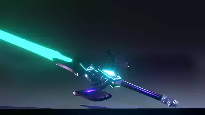 Fancy Glowing Sword