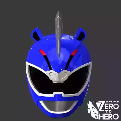 Power Ranger Wild Force Horse Buckin bronco Helmet 3D print model