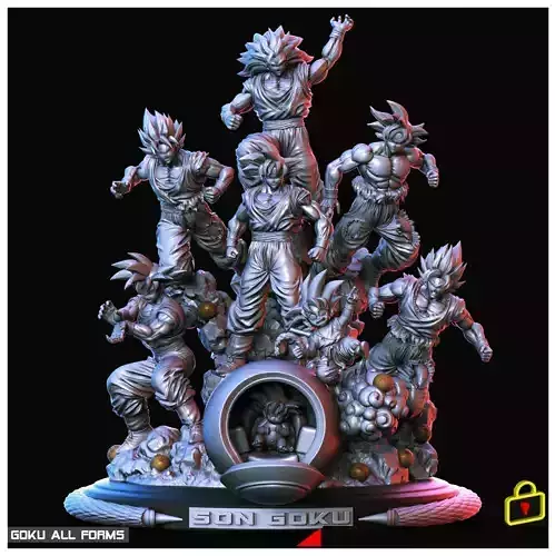 GOKU ALL FORMS 