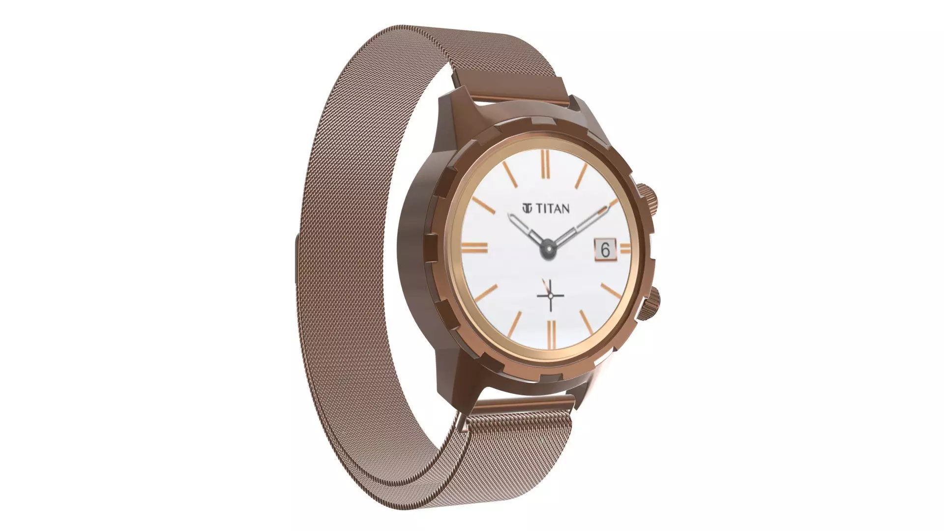 Titan Connection X - Brown Low-poly 3D model