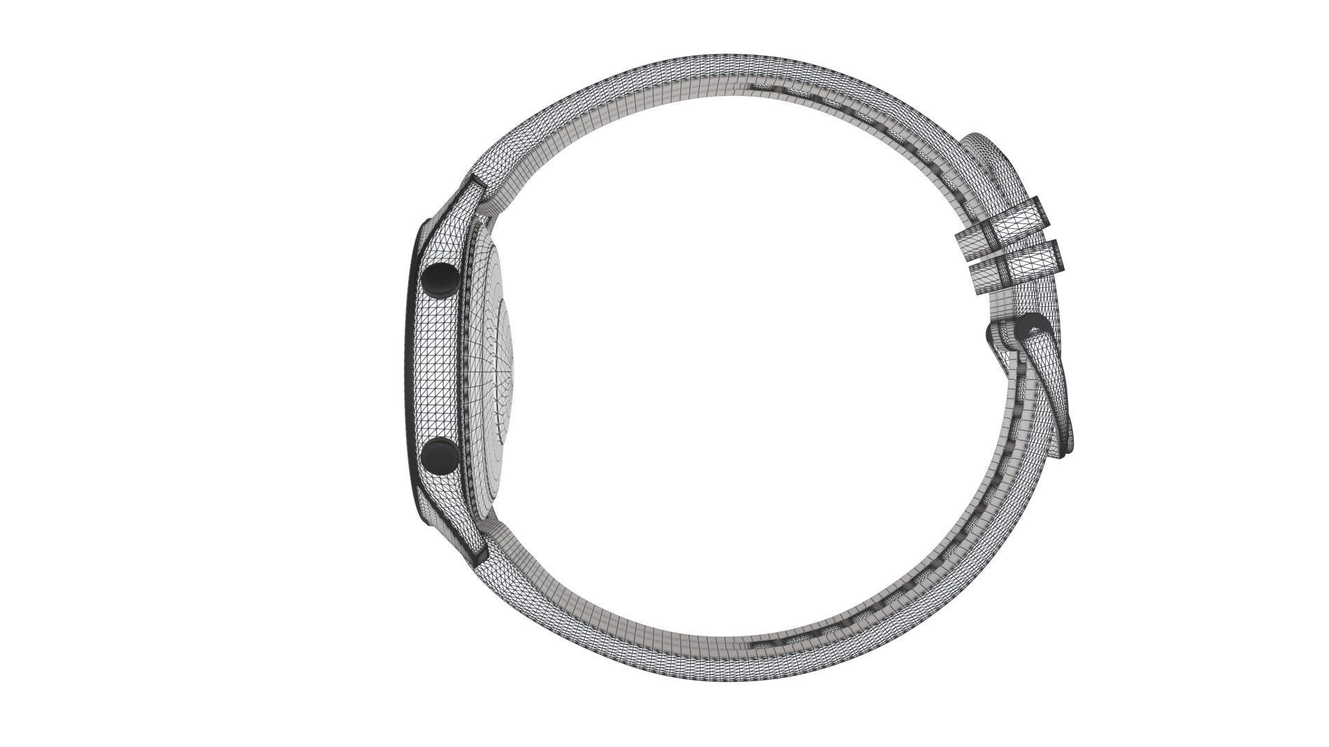 Titan Smart Pro - Red Low-poly 3D model_8