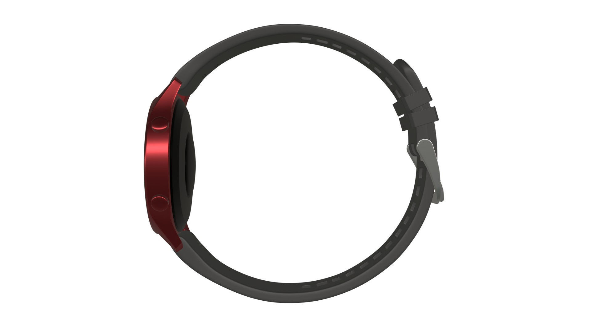 Titan Smart Pro - Red Low-poly 3D model_3