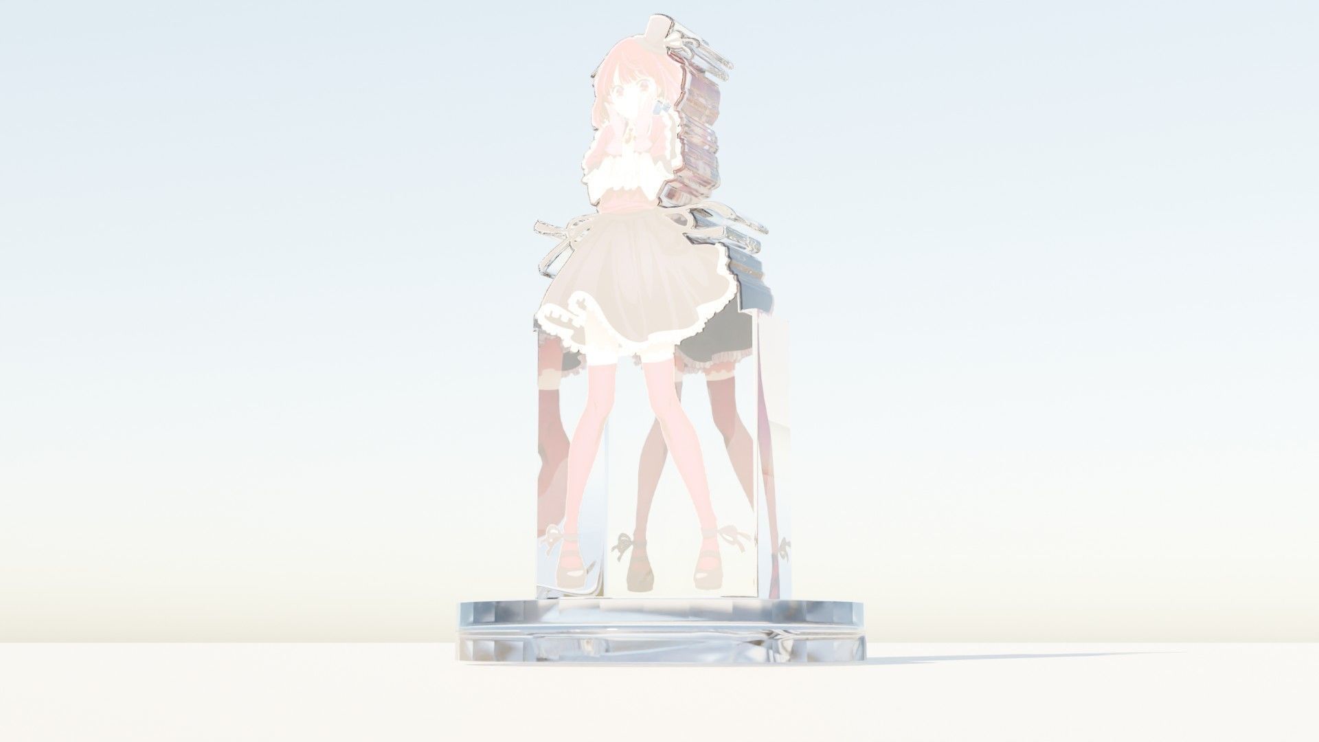 Acrylic Stand Kana Arima B-Komachi - Oshi no Ko 3D print model_4