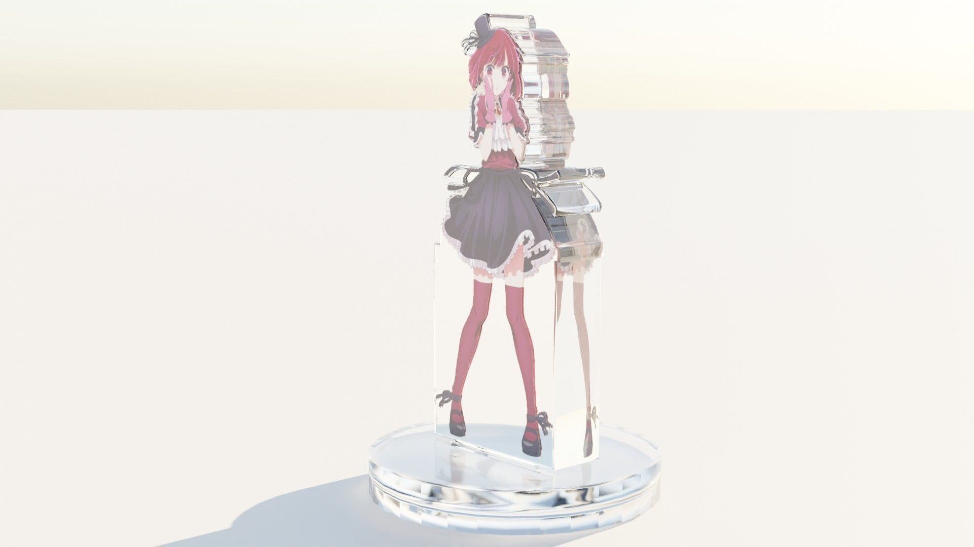 Acrylic Stand Kana Arima B-Komachi - Oshi no Ko 3D print model_1