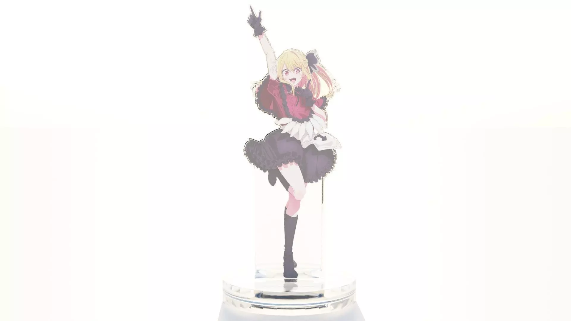 Acrylic Stand Ruby Hoshino B-Komachi - Oshi no Ko 3D print model_0