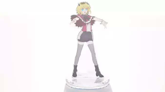 Acrylic Stand Mem-Cho B-Komachi - Oshi no Ko 3D print model