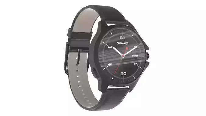 Titan Stride - Hybrid Smartwatch - Black
