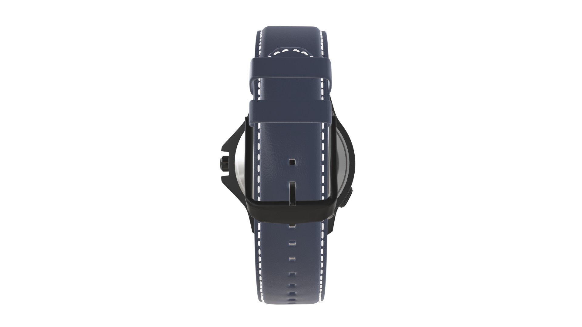 Titan Stride - Hybrid Smartwatch - Grey Low-poly 3D model_2