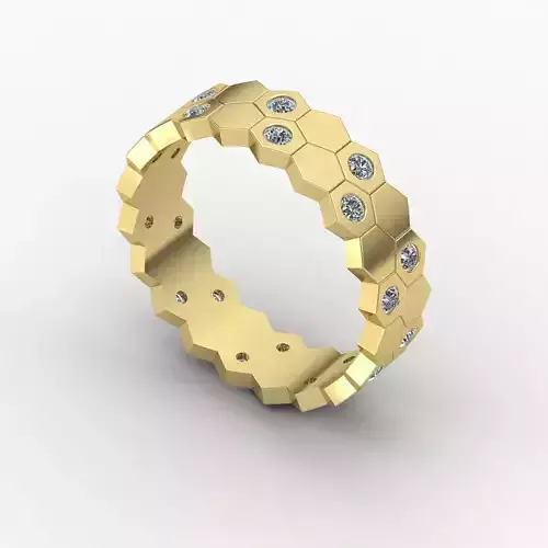 Hexagonal ring 02