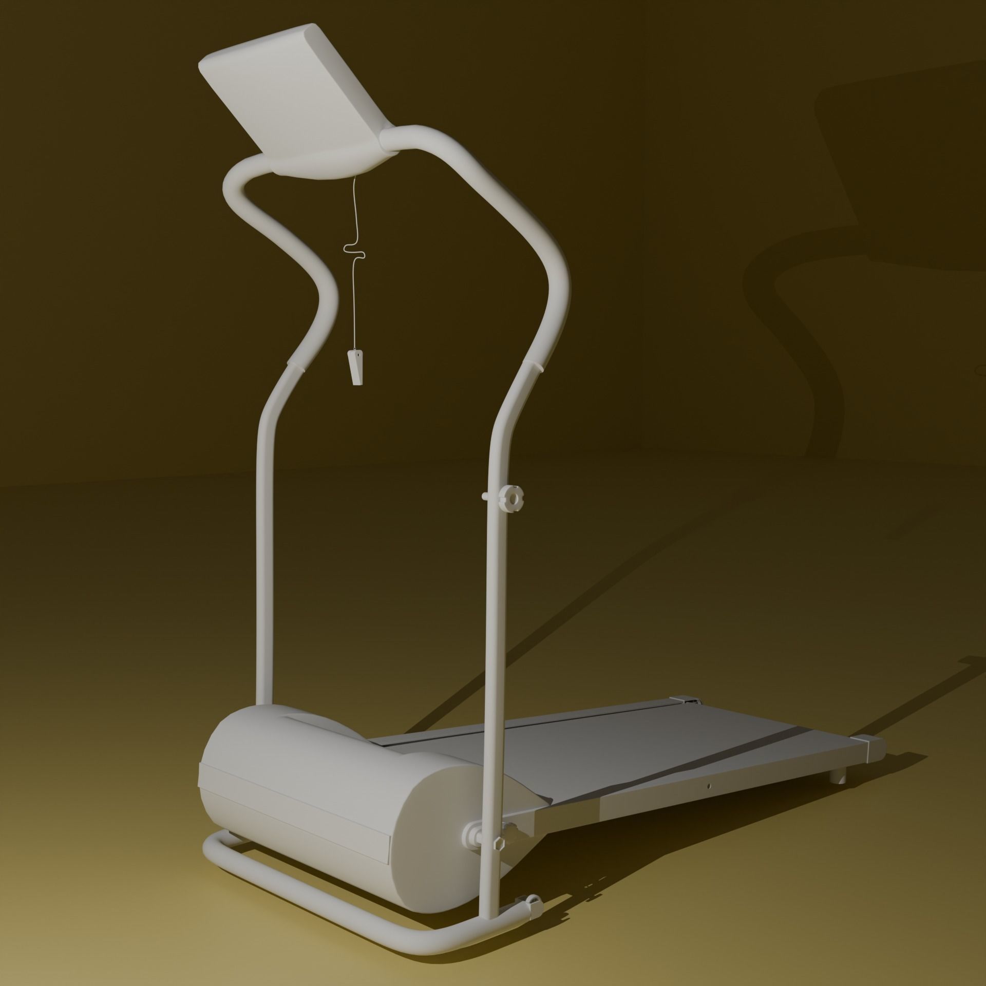 Treadmill 3D Model 3D model_1
