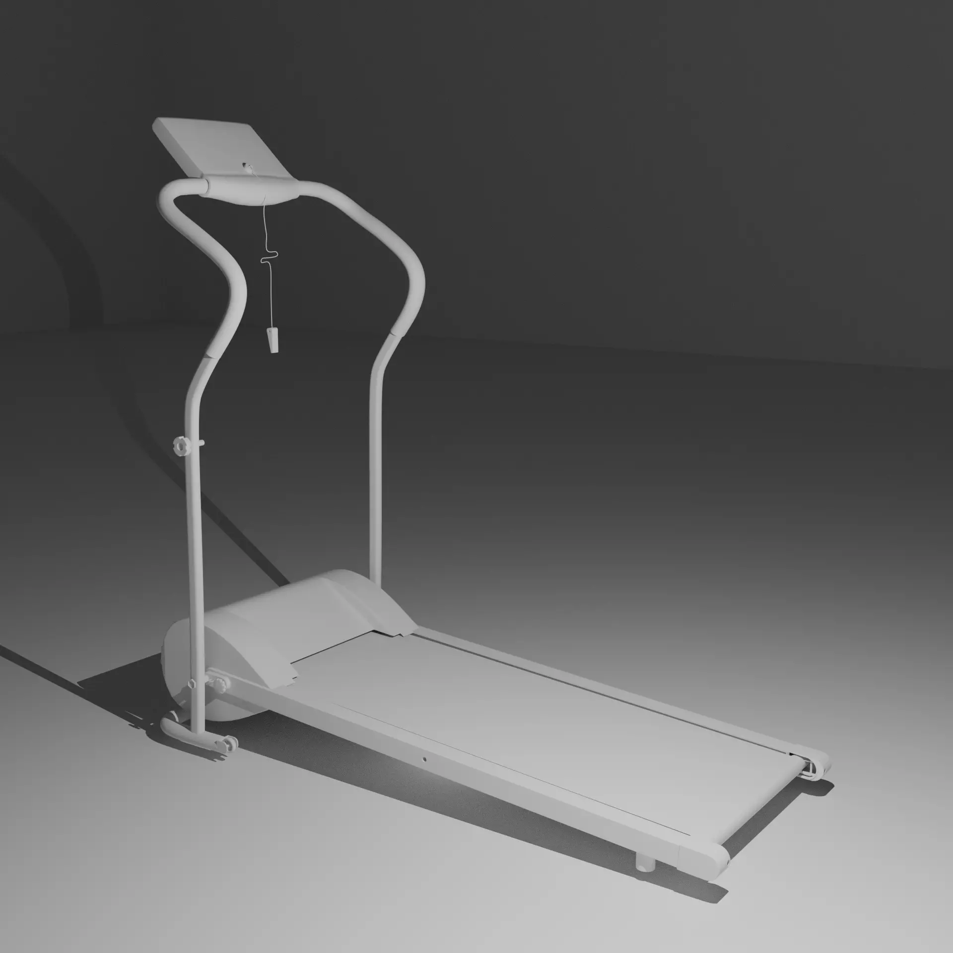 Treadmill 3D Model 3D model_0