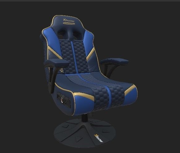 Xrocker Adrenaline Gaming chair  3D model_1