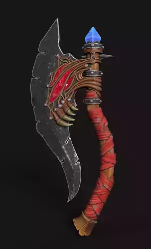 Stylized AXE Maya Model