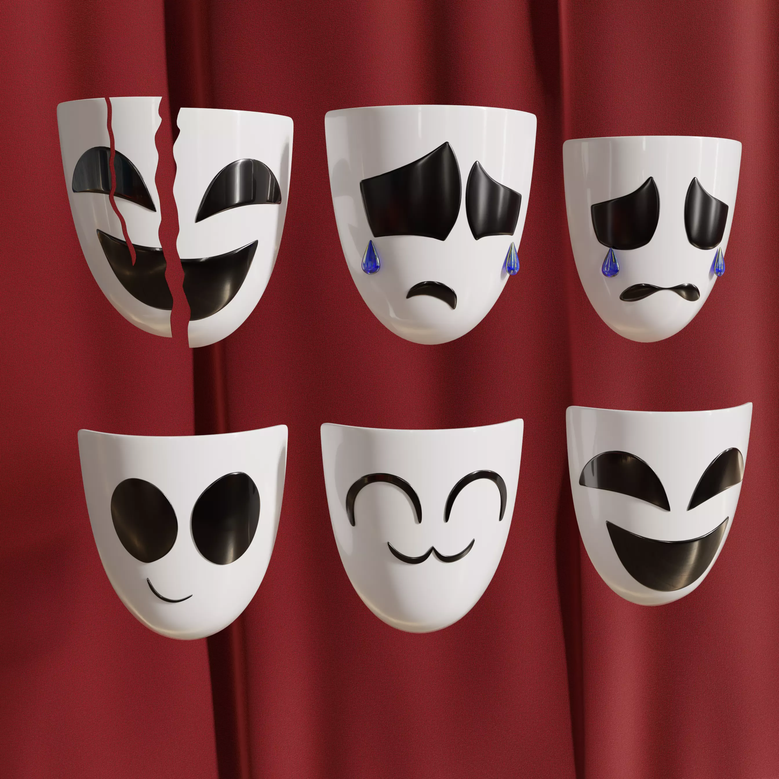 GANGLE COSPLAY MASK 3D print model_0