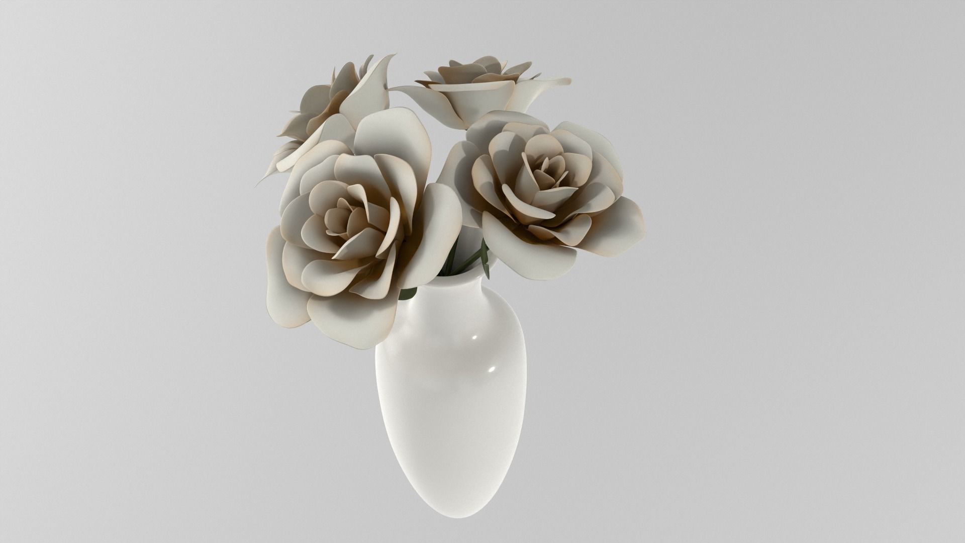 Ceramic Vase 3D model_2