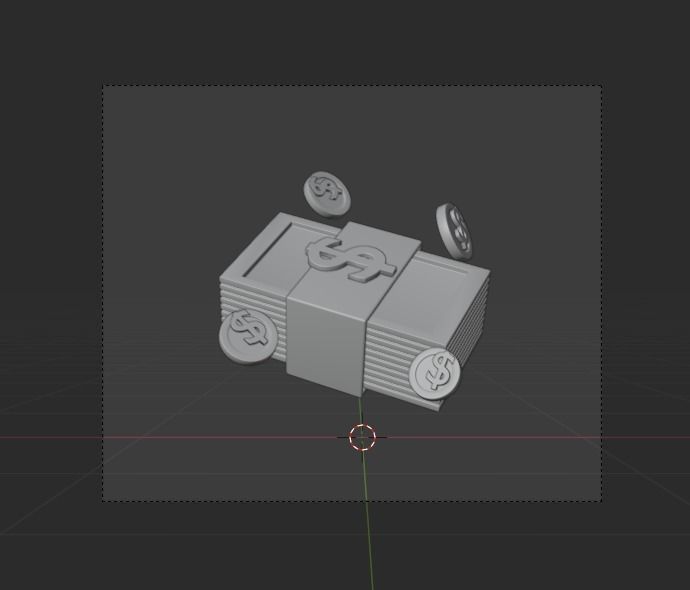 Business 3d Illustration  Icon Pack  3D model_25