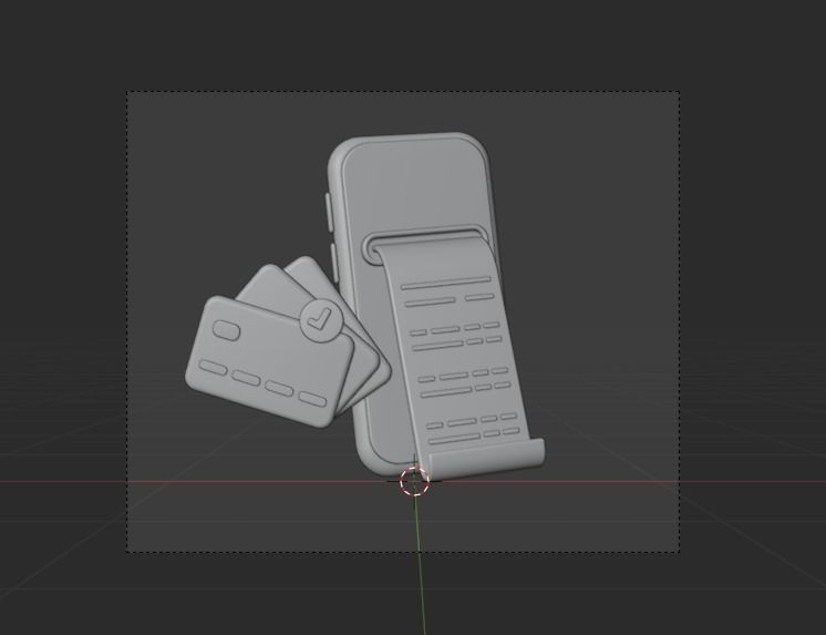 Business 3d Illustration  Icon Pack  3D model_30