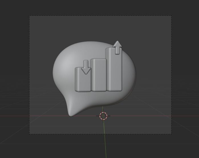 Business 3d Illustration  Icon Pack  3D model_23