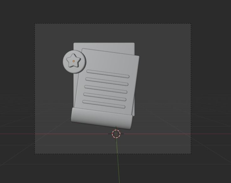 Business 3d Illustration  Icon Pack  3D model_34