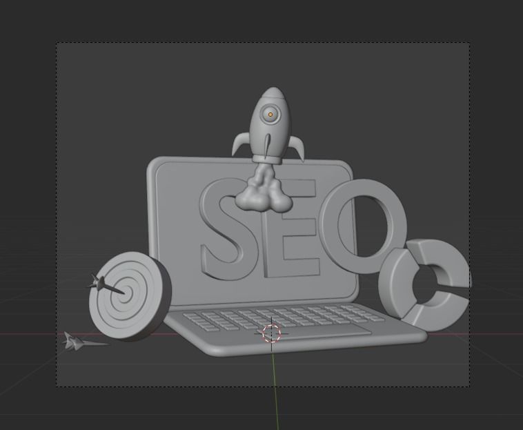 Business 3d Illustration  Icon Pack  3D model_7