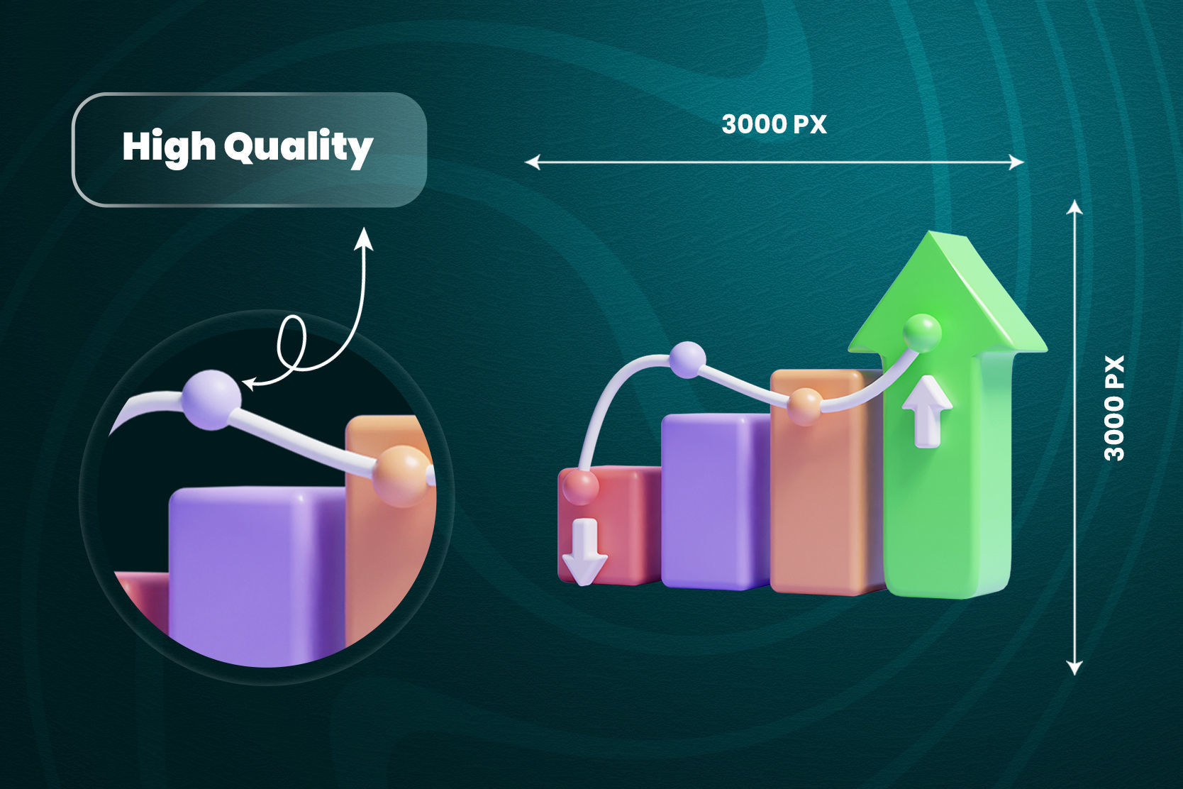 Business 3d Illustration  Icon Pack  3D model_4