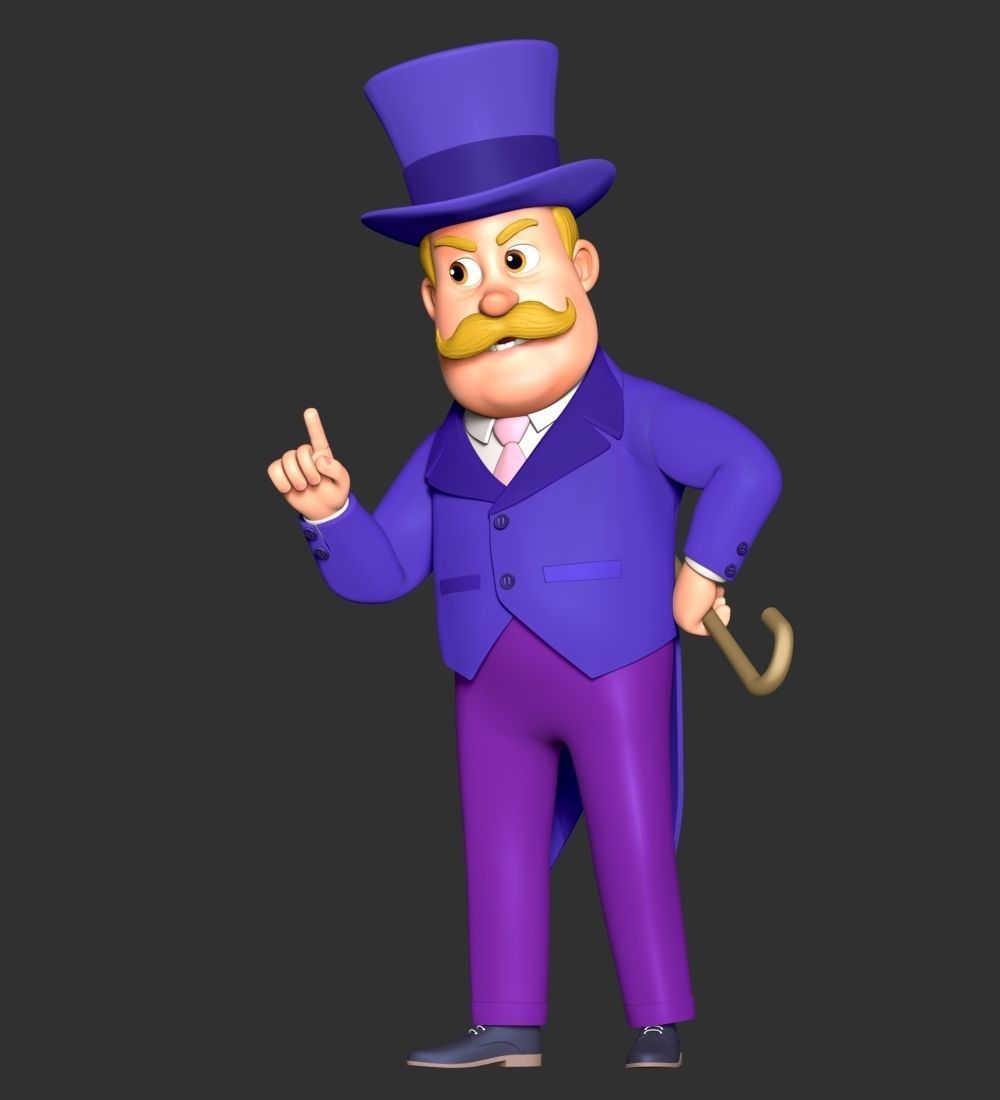 PAW Patrol - Mayor Humdinger 3D print model_3