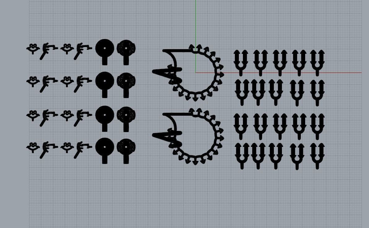 Earring Clash and lock 3D print model_5