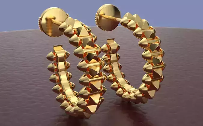 Earring Clash and lock