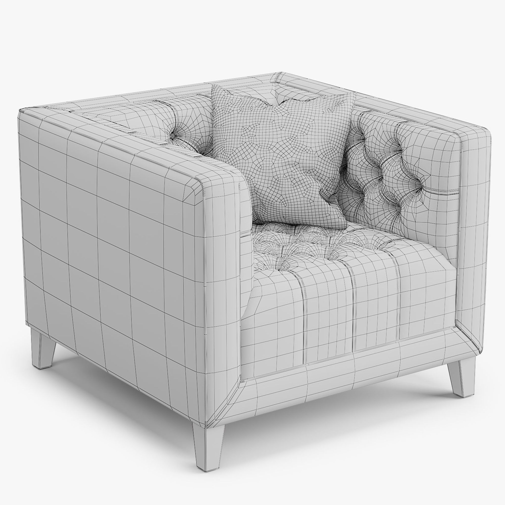 Living room set Pinkslip 3D Model Collection_7