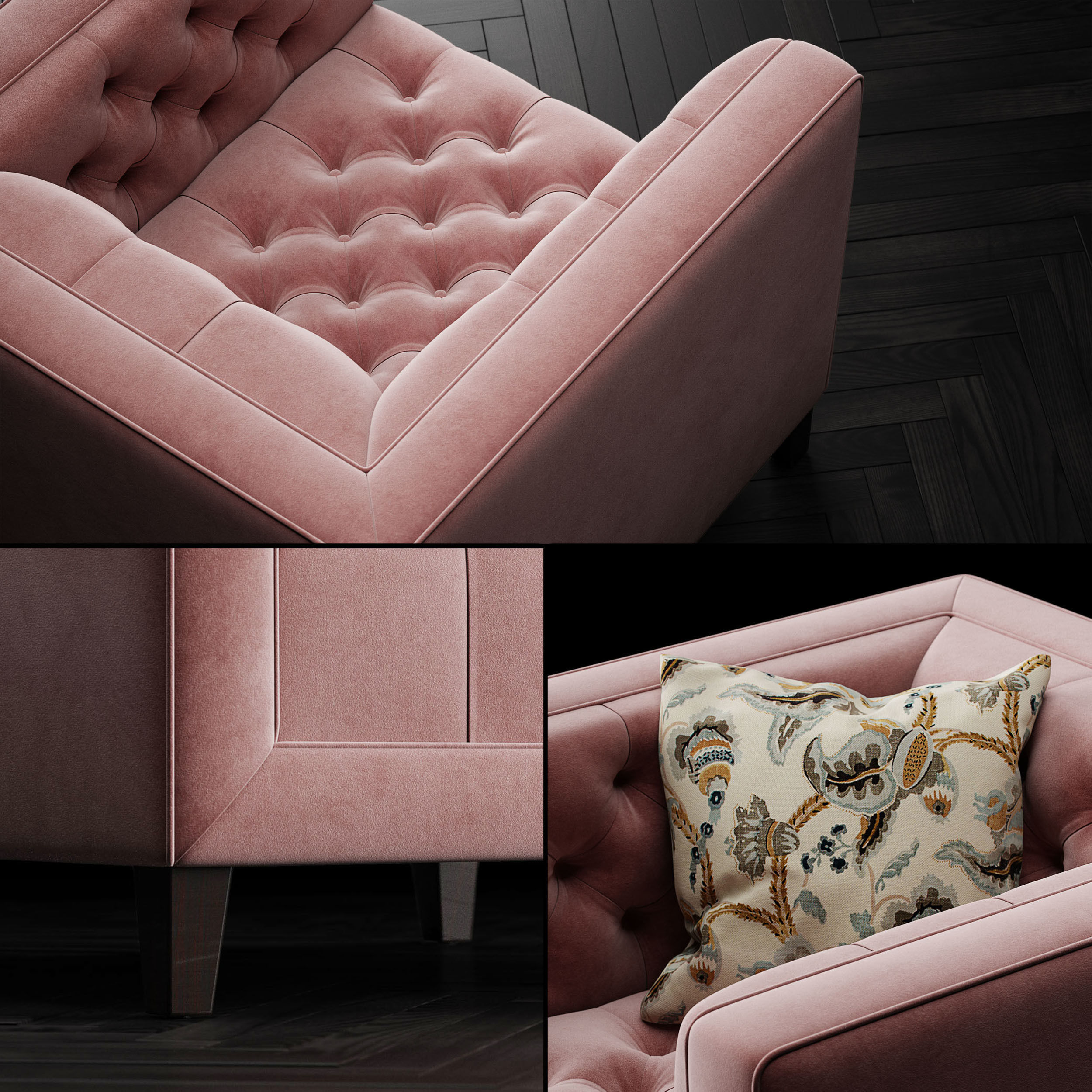 Living room set Pinkslip 3D Model Collection_2