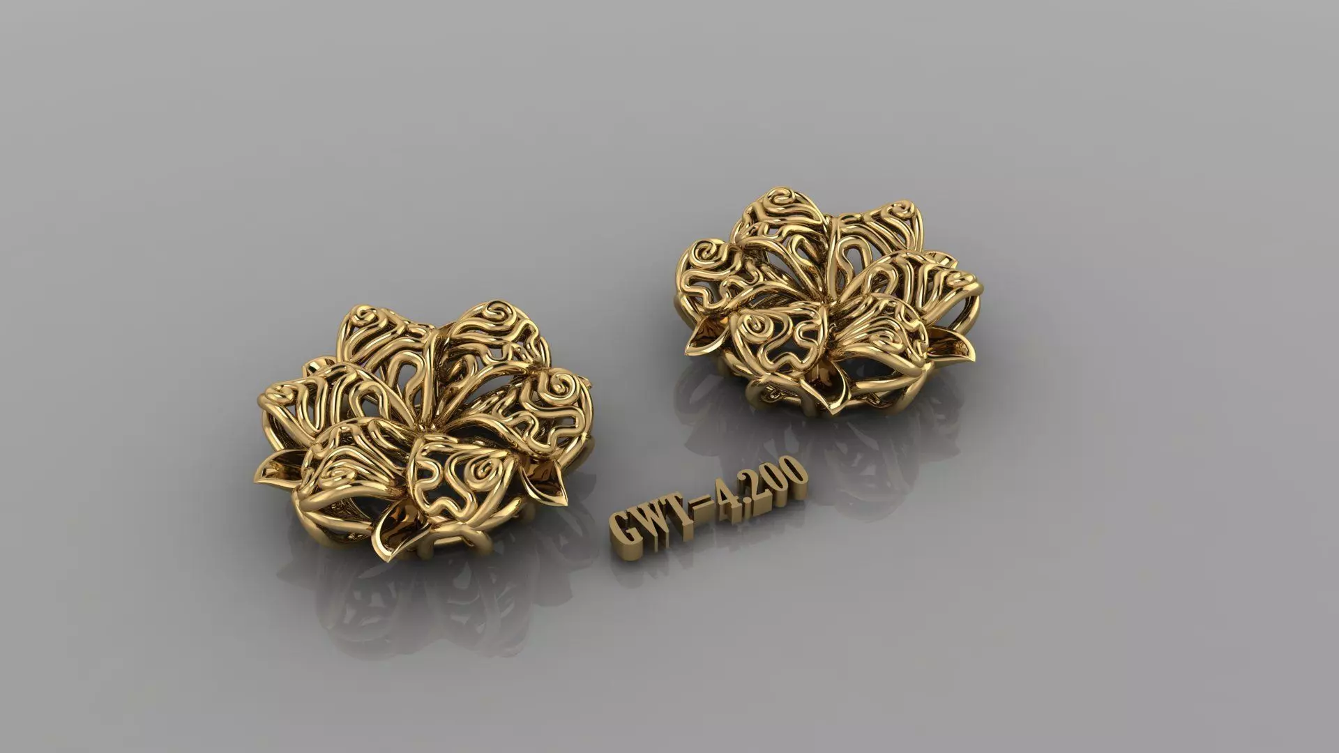 EARING STUDS 3D model_0