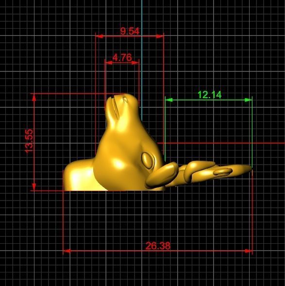 deer jewelry set - collection 01 3D print model_21