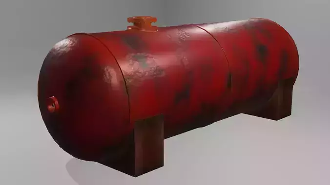 Low Poly Game-Ready LGP Tank