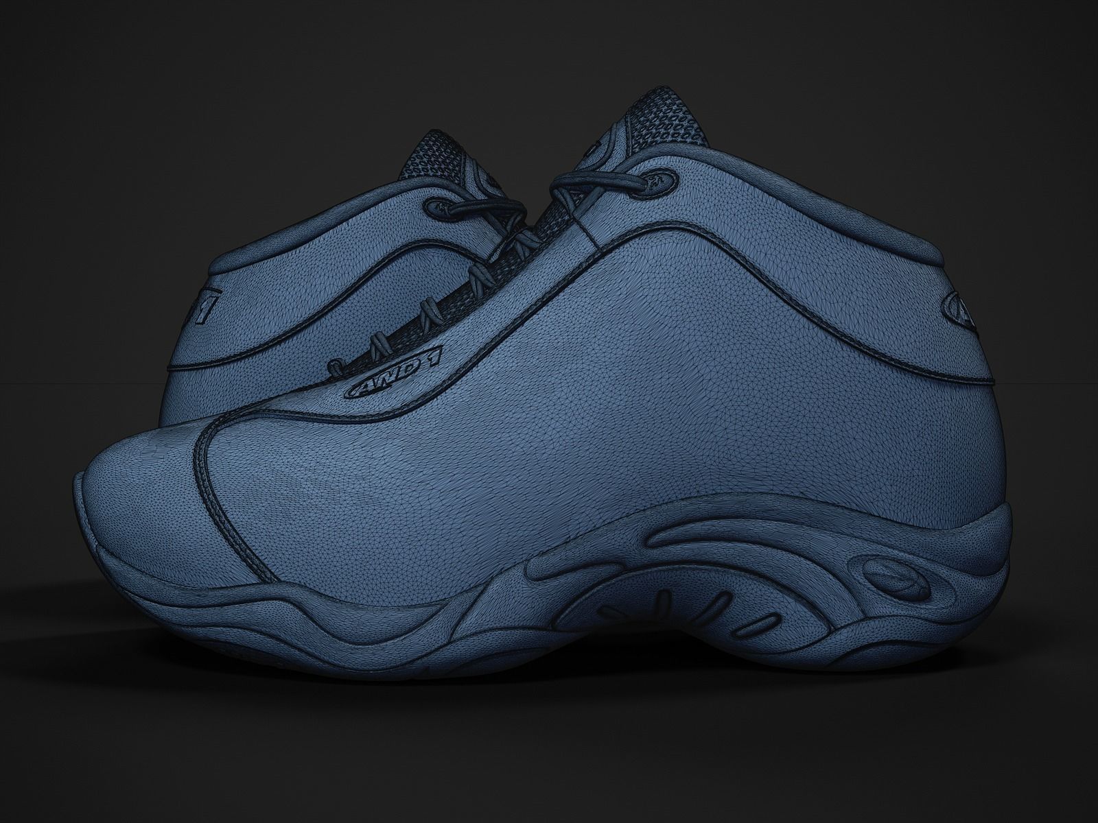 AND1 Tai-Chi sneaker-3d printable 3D print model_7