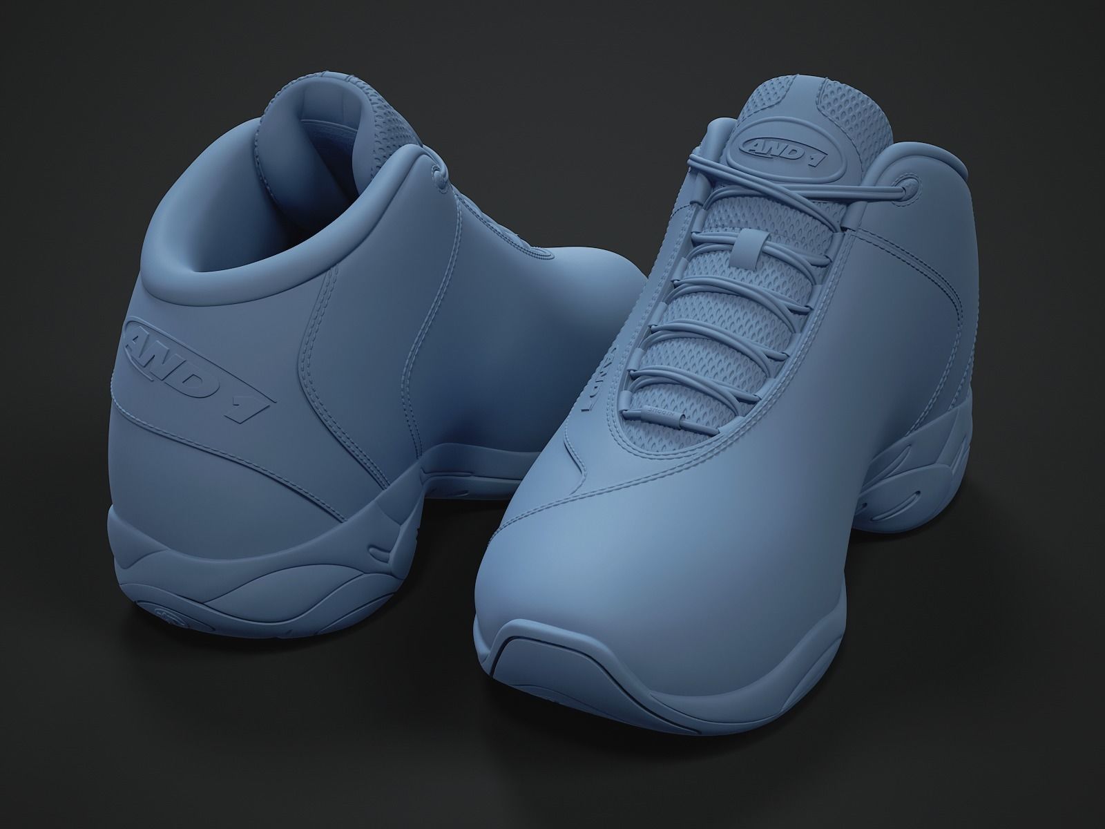 AND1 Tai-Chi sneaker-3d printable 3D print model_3
