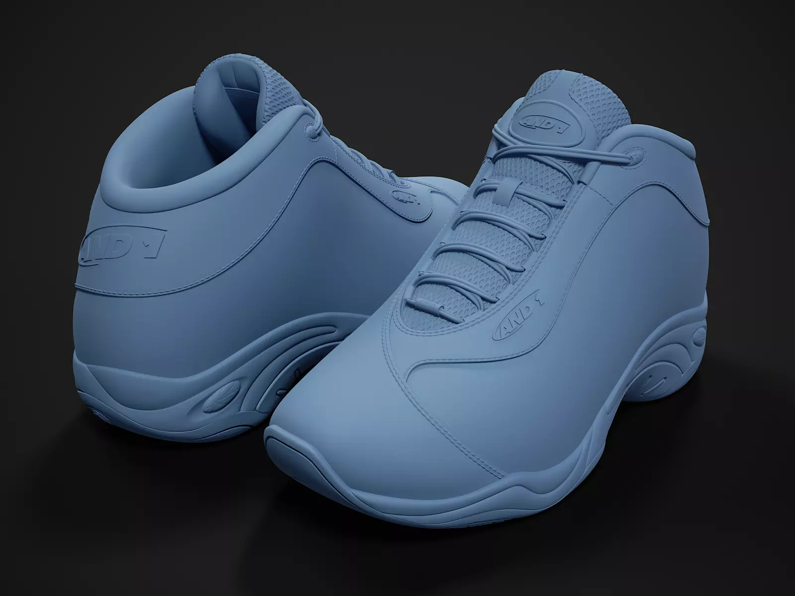 AND1 Tai-Chi sneaker-3d printable 3D print model_0