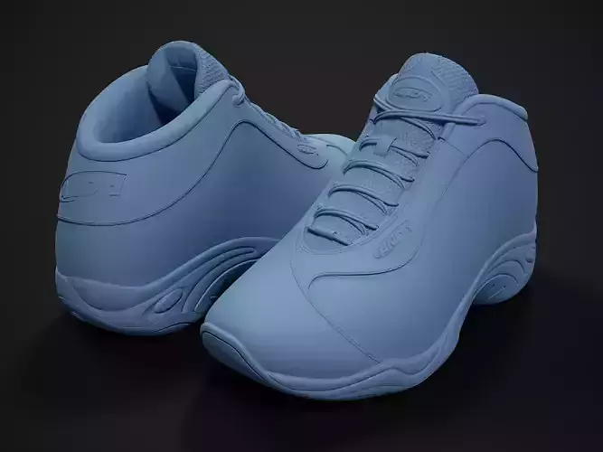 AND1 Tai-Chi sneaker-3d printable 3D print model AND1 Tai-Chi sneaker-3d printable 3D print model