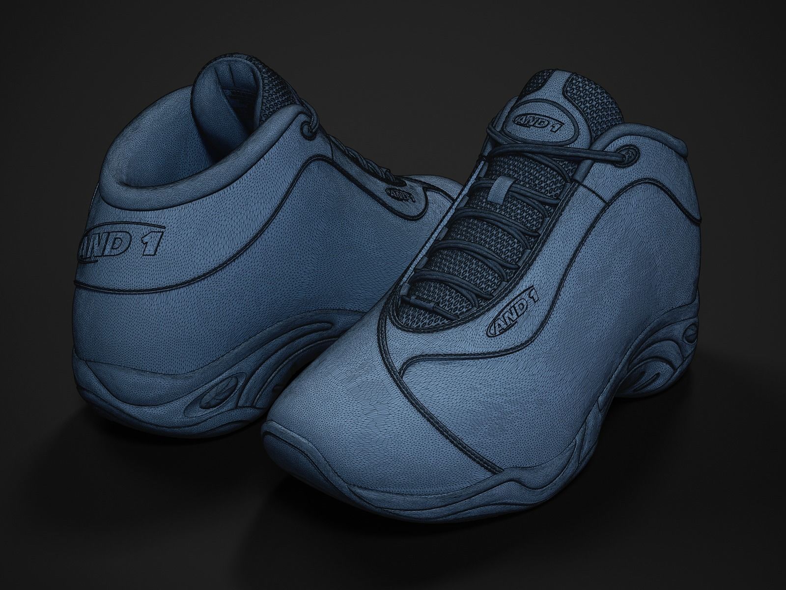 AND1 Tai-Chi sneaker-3d printable 3D print model_6