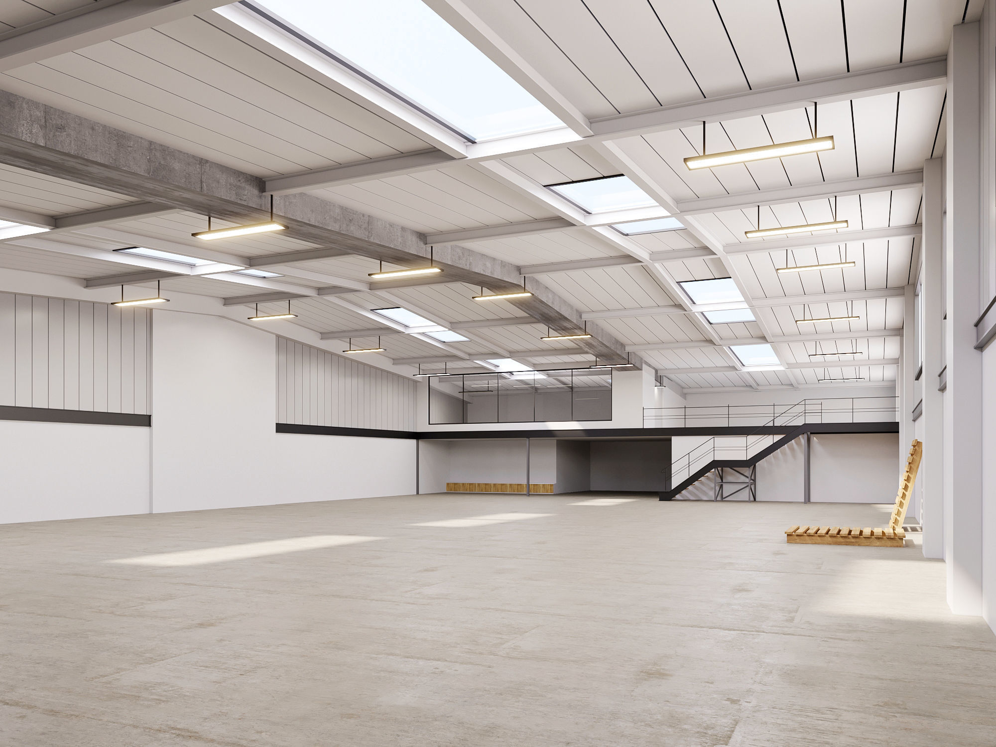 5 low poly interior warehouse Vol 3 3D Model Collection_18