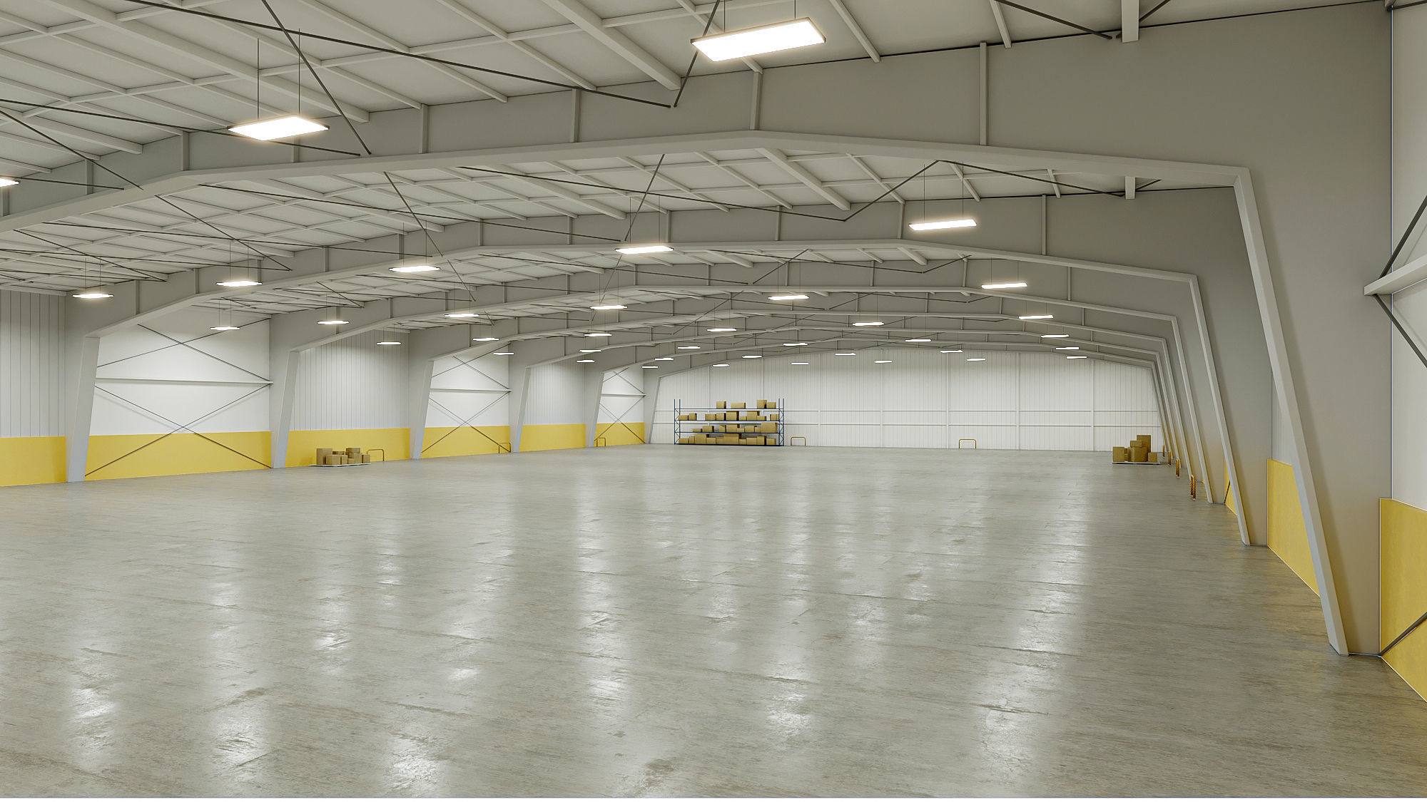 5 low poly interior warehouse Vol 3 3D Model Collection_5