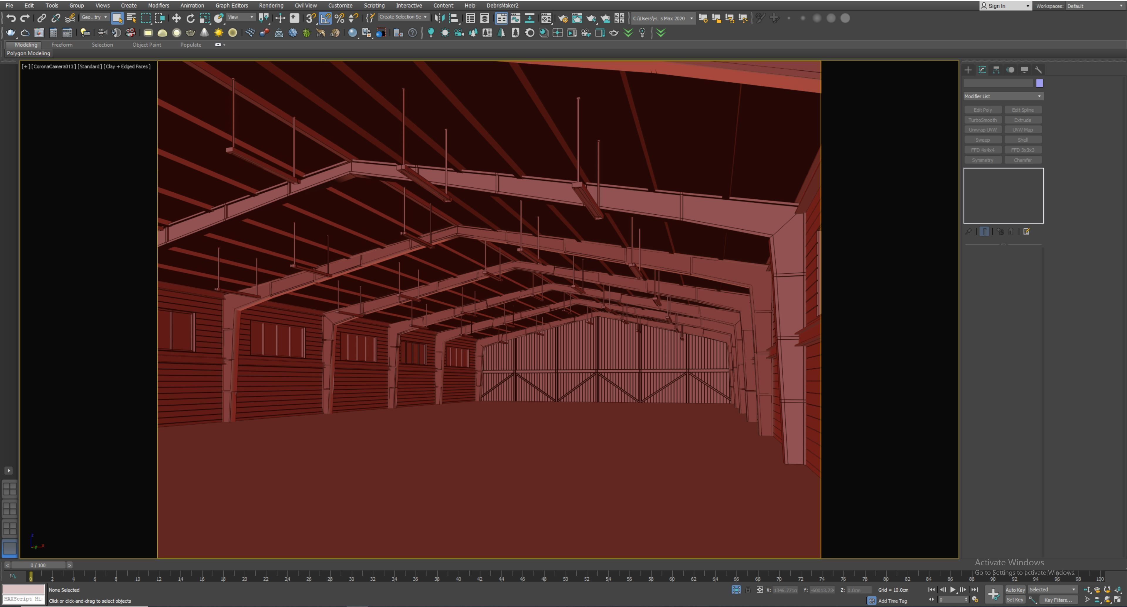 5 low poly interior warehouse Vol 3 3D Model Collection_31