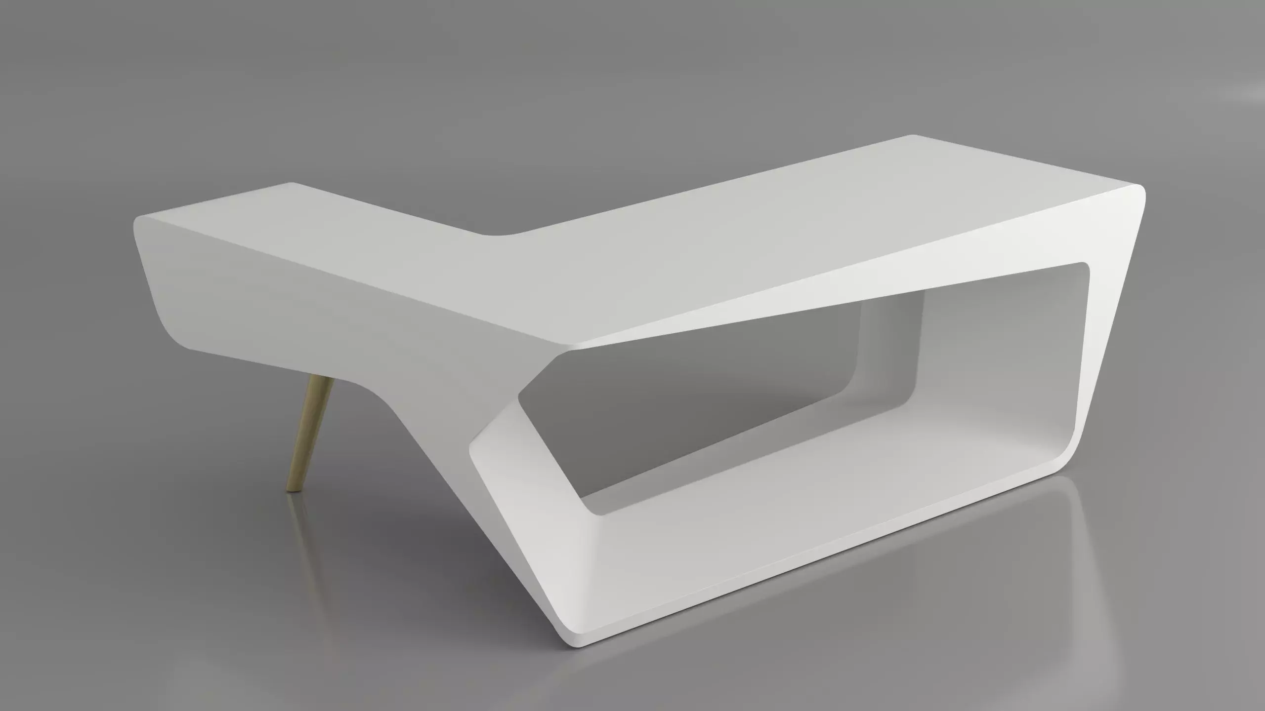 EXECUTIVE DESK F9 3D model_0