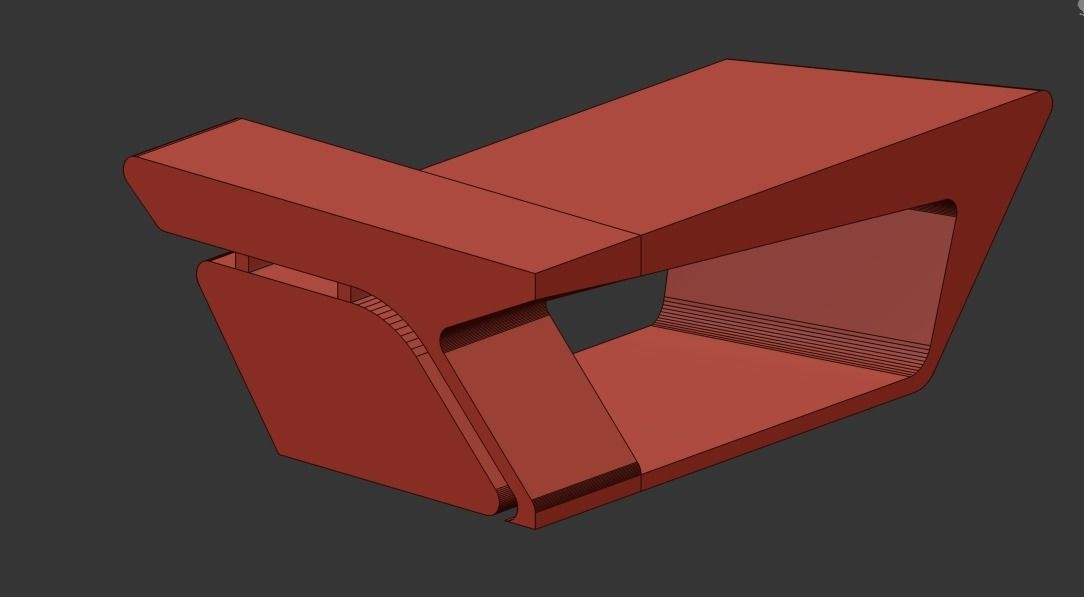 EXECUTIVE DESK F9 3D model_5