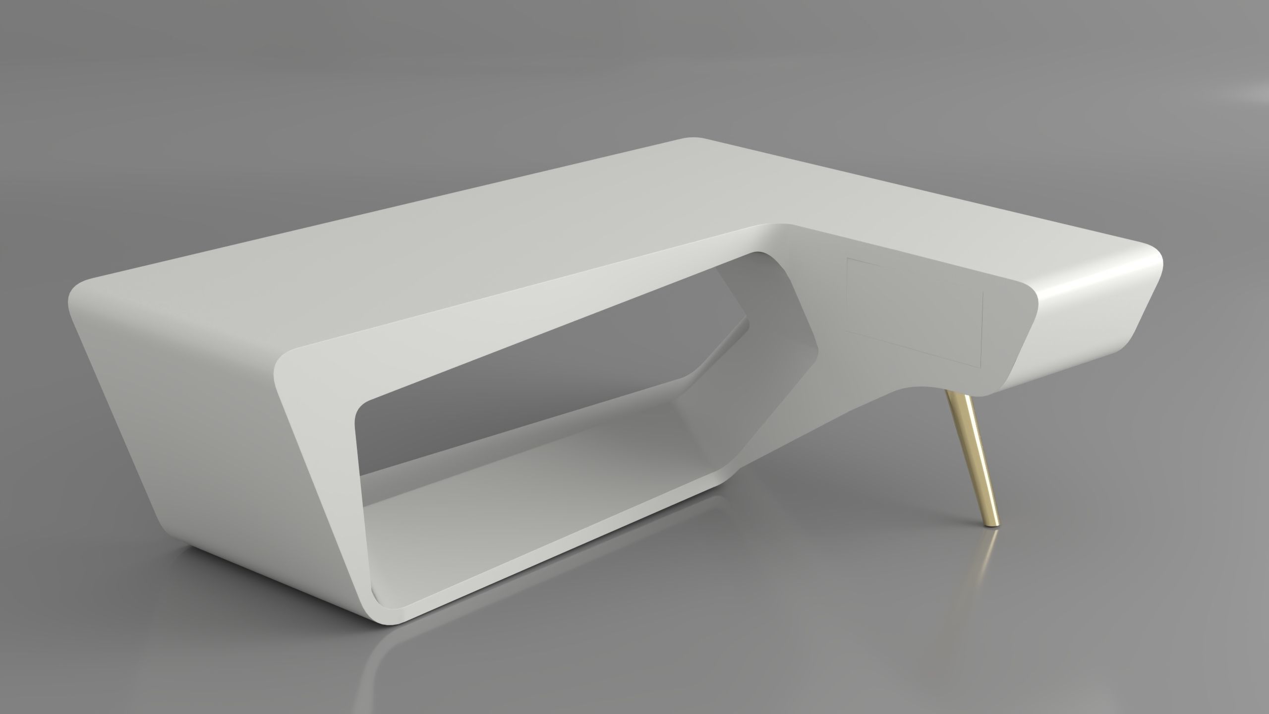EXECUTIVE DESK F9 3D model_2