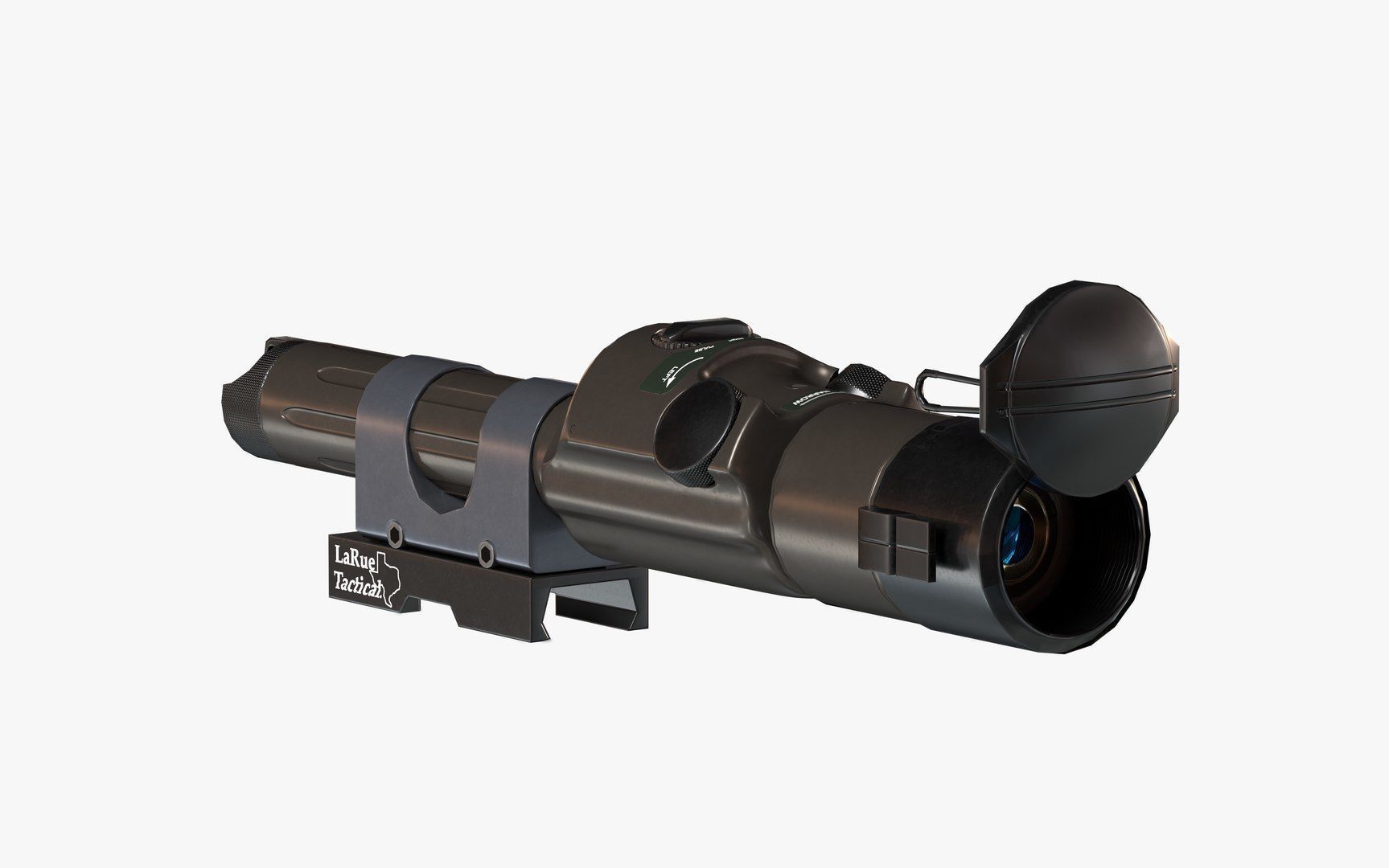 IZLID ULTRA High Power IR Laser LODs Game Ready Low-poly 3D model_10