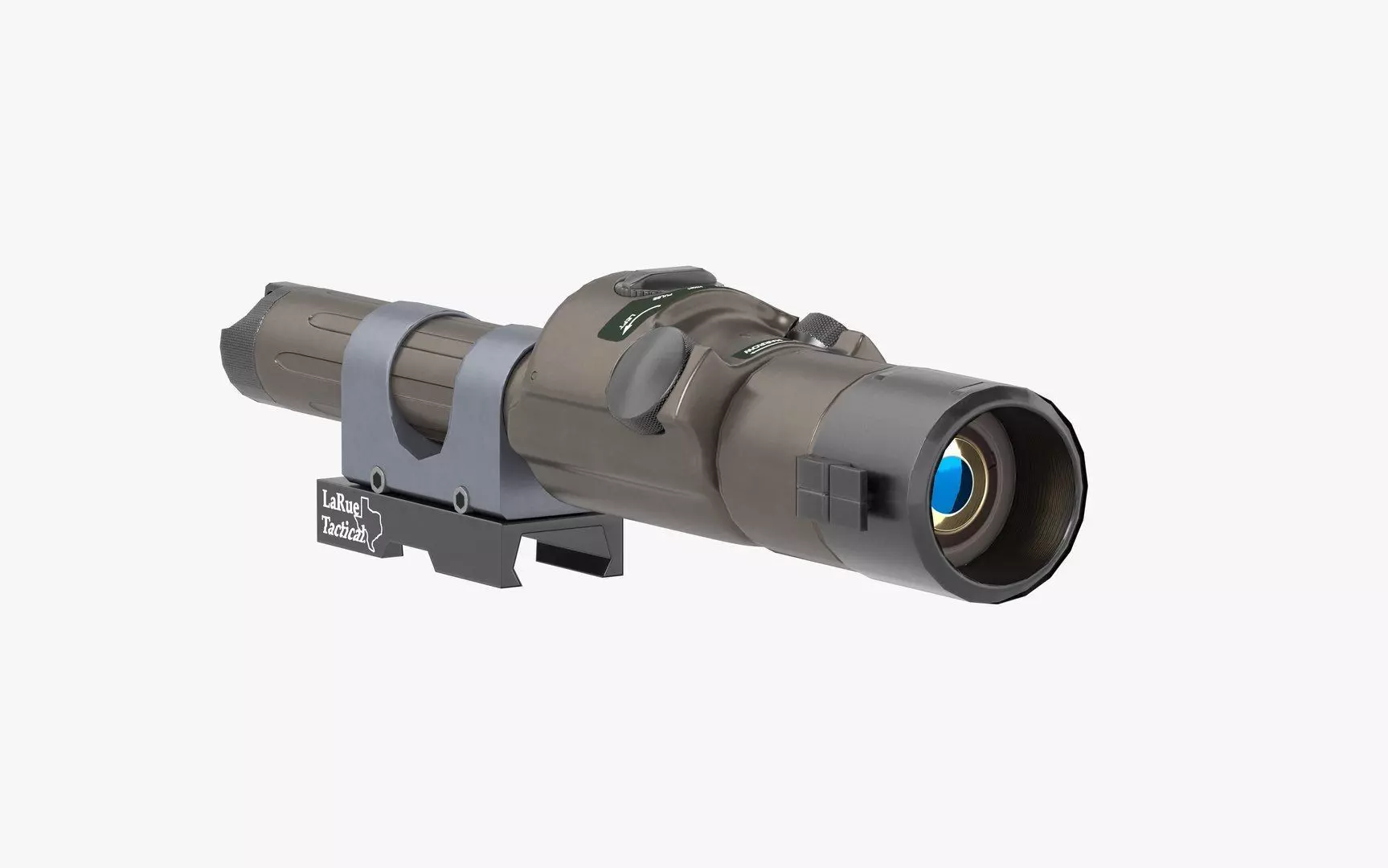 IZLID ULTRA High Power IR Laser LODs Game Ready Low-poly 3D model_0